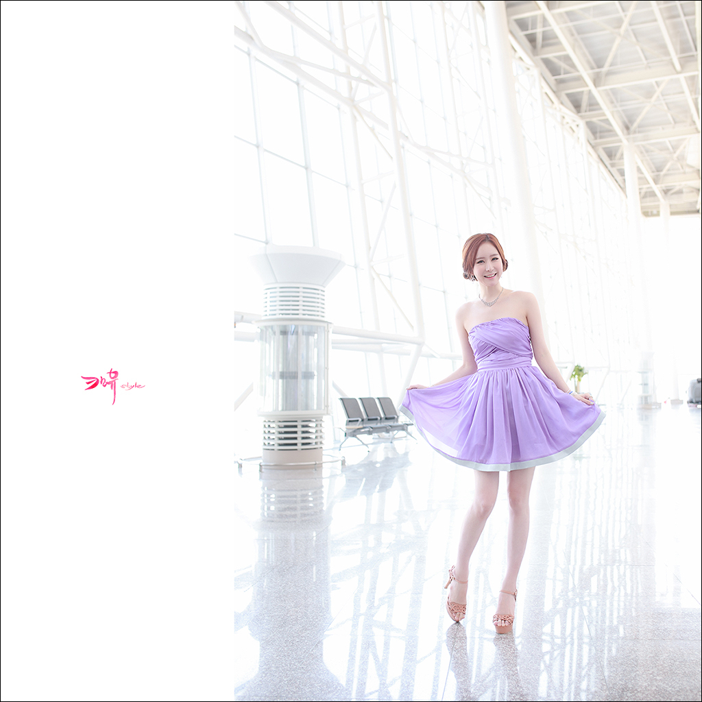 2015韩国国际车展靓丽车模Kim Ye Ha